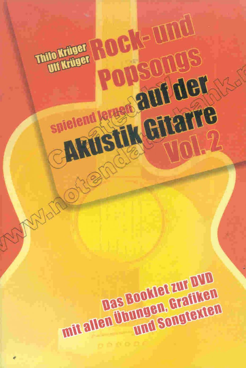 Rock- und Popsongs spielend lernen auf der Akustik-Gitarre #2 - cliccare qui