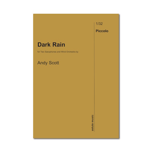 Saxophone Double Concert 'Dark Rain' - clicca qui
