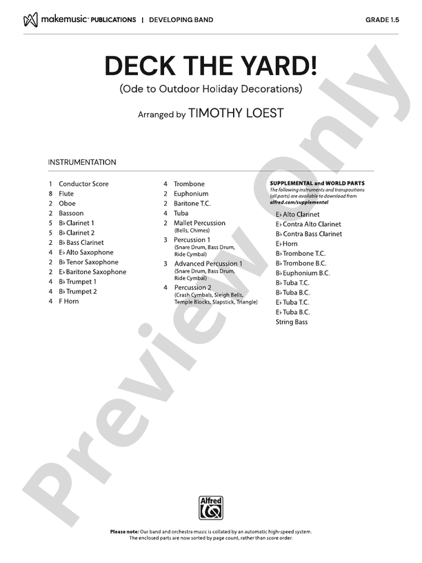 Deck the Yard! (Ode to Outdoor Holiday Decorations) - clicca qui