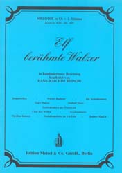 11 ber�hmte Walzer, Es-Instr - cliccare qui