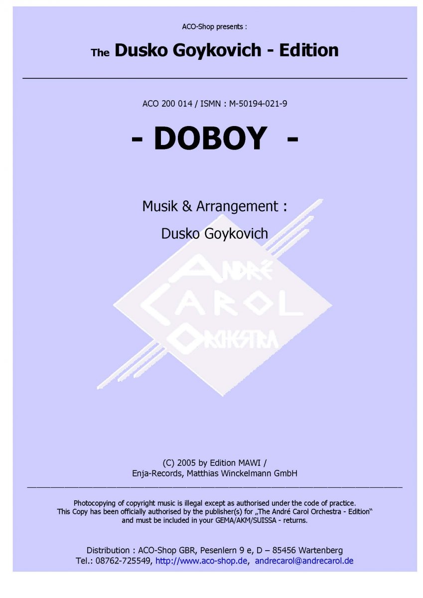 Doboy - cliccare qui