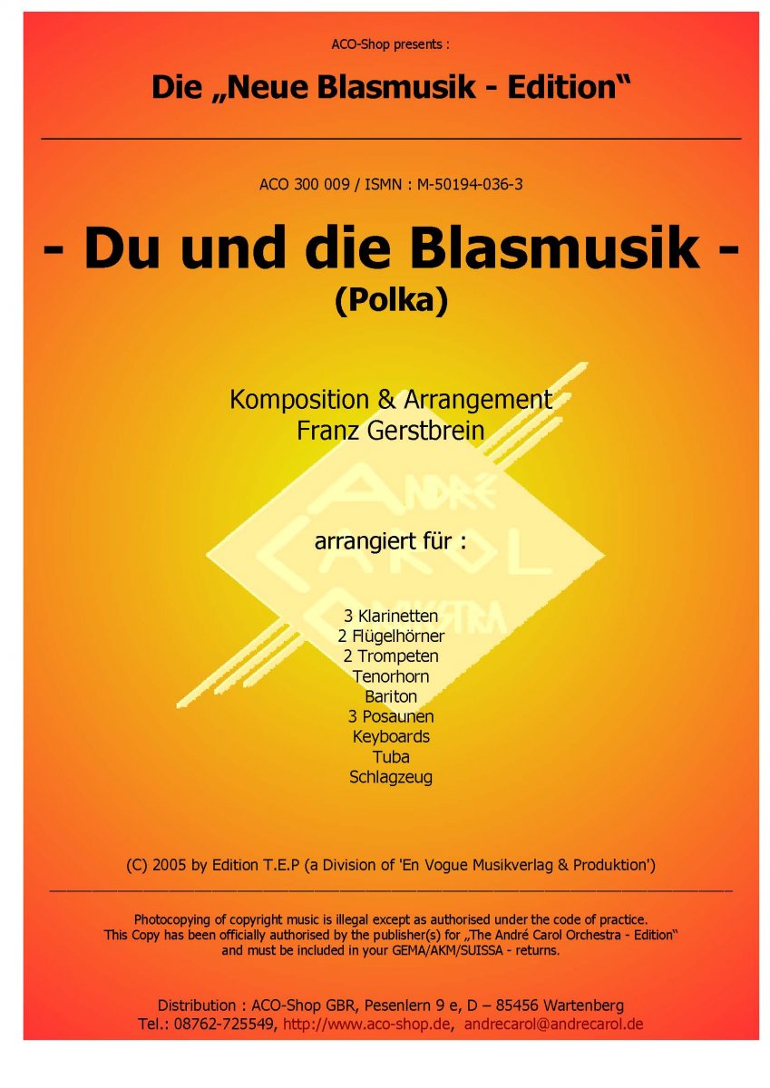Du und die Blasmusik - cliccare qui