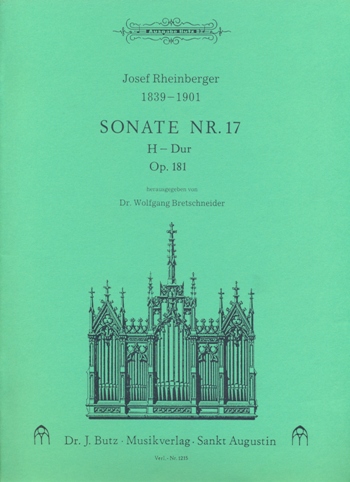 Orgelsonate #17 Op.181, H-Dur - cliccare qui