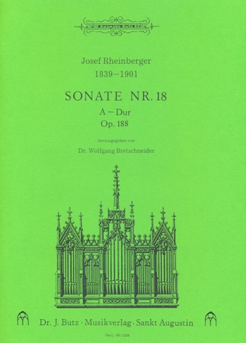 Orgelsonate #18 Op.188, A-Dur - cliccare qui