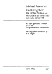 Ein Kind geborn zu Bethlehem - cliccare qui Ein Kind geborn zu Bethlehem - cliccare qui
