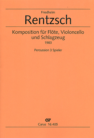 Komposition fr Flte, Violoncello und Schlagzeug - cliccare qui