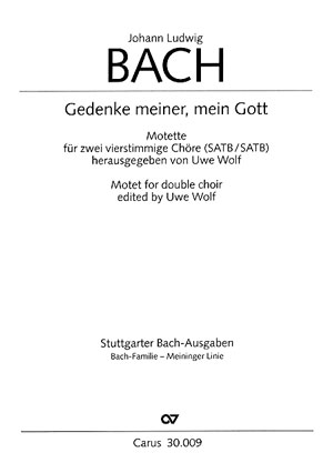 Gedenke meiner, mein Gott - cliccare qui Gedenke meiner, mein Gott - cliccare qui