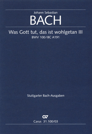 Was Gott tut, das ist wohlgetan (III) - clicca qui