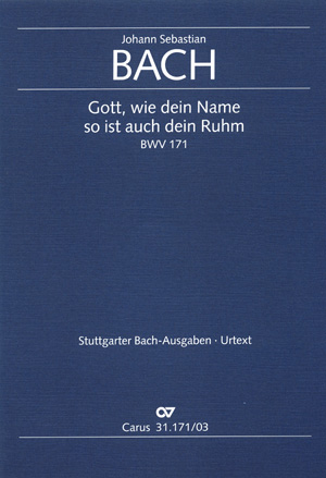 Gott, wie dein Name, so ist auch dein Ruhm - clicca qui