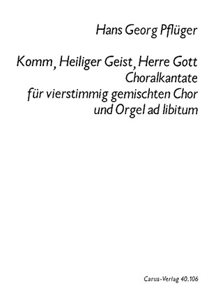 Komm, Heiliger Geist, Herre Gott - cliccare qui