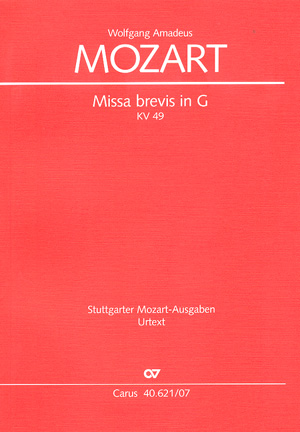 Missa brevis in G - clicca qui
