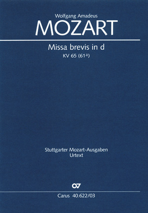 Missa brevis in d - clicca qui