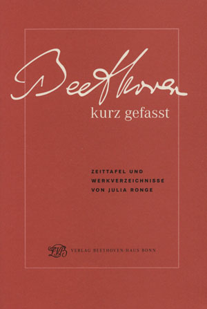 Beethoven. Leben und Werk  kurz gefasst - cliccare qui