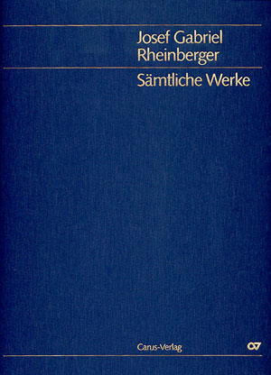 Rheinberger: Geistliche Gesnge Bd. 2 (Gesamtausgabe, Bd. 7) - cliccare qui