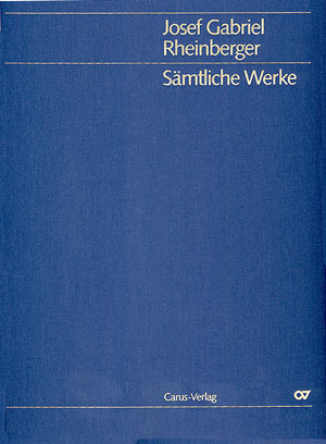 Rheinberger: Bearbeitungen eigener Werke IV (Gesamtausgabe, Bd. 44) - cliccare qui