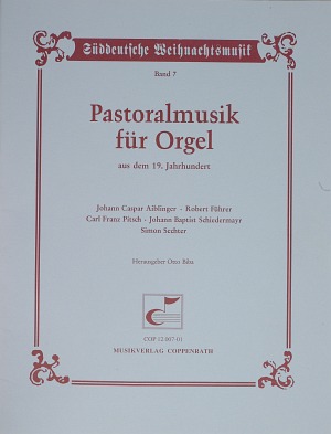 Pastoralmusik f�r Orgel aus dem 19. Jahrhundert - cliccare qui