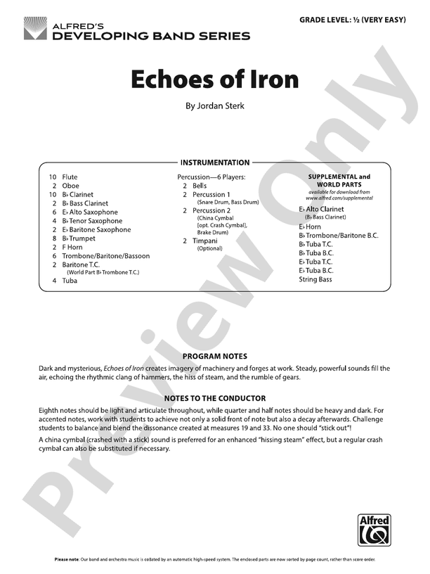 Echoes of Iron - clicca qui