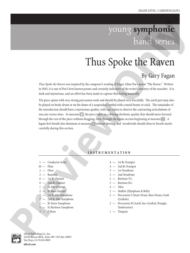 Thus Spoke the Raven - clicca qui