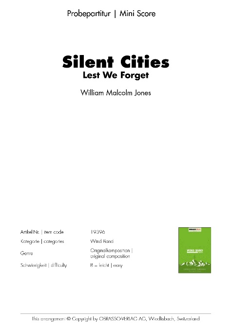 Silent Cities (Lest we forget) - clicca qui