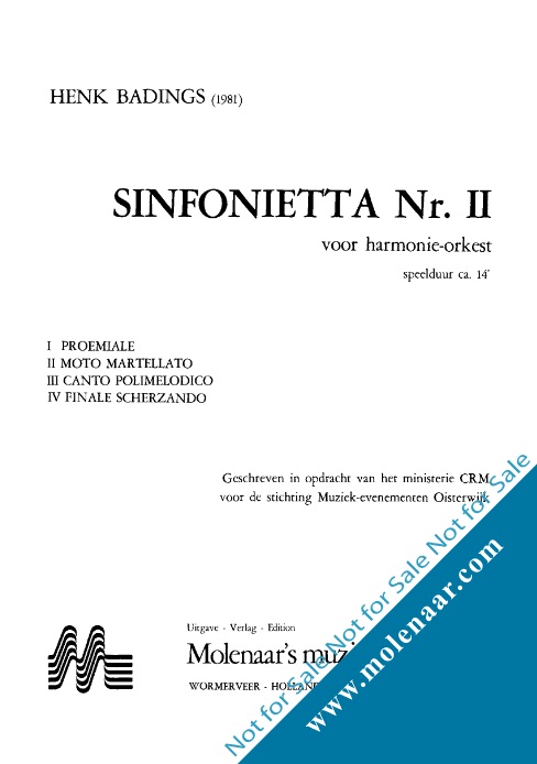 Sinfonietta #2 - clicca qui