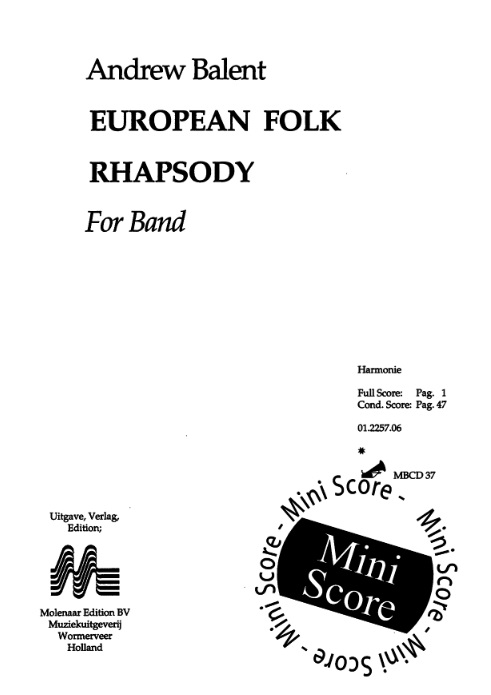 European Folk Rhapsody - clicca qui