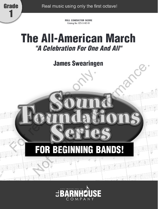 All-American March, The ("A Celebration For One And All") - clicca qui