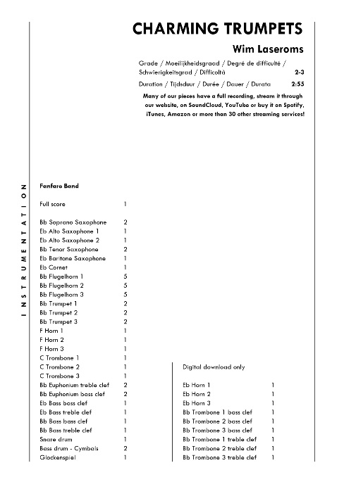 Charming Trumpets - clicca qui