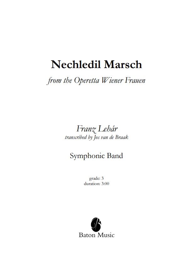 Nechledil Marsch (from 'Wiener Frauen') - clicca qui