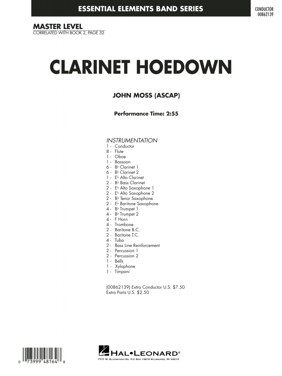 Clarinet Hoedown - clicca qui