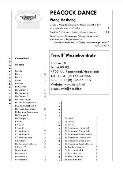 Peacock Dance - clicca qui