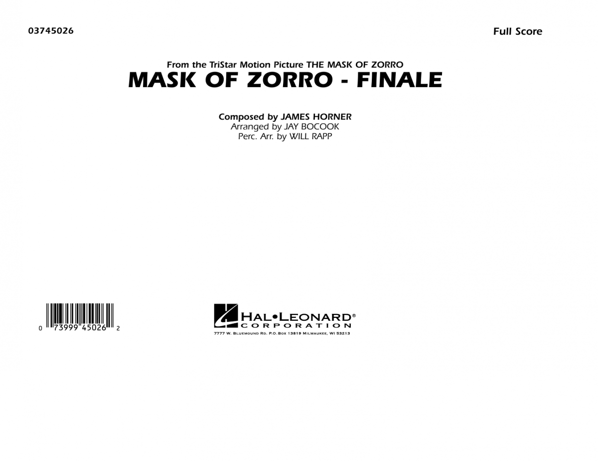 Mask of Zorro, The - Finale - clicca qui