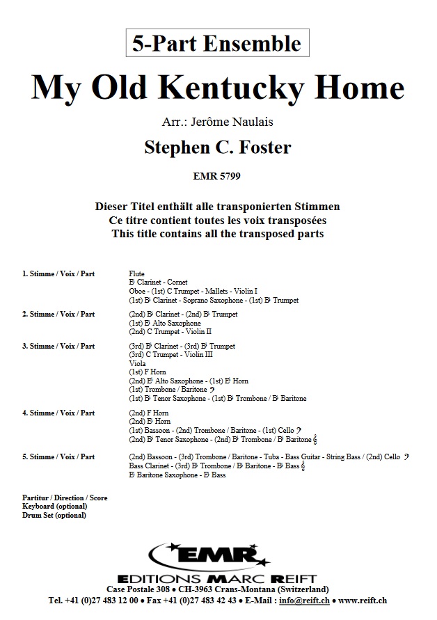 My Old Kentucky Home - clicca qui