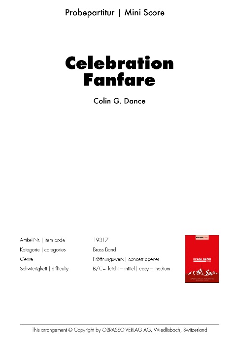 Celebration Fanfare - clicca qui