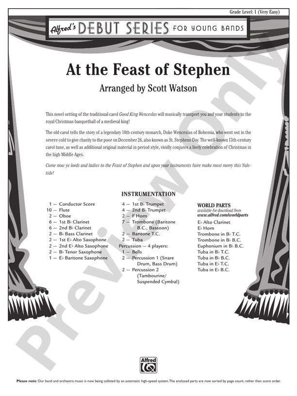At the Feast of Stephen - clicca qui