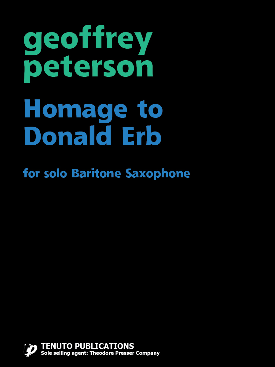 Homage to Donald Erb - cliccare qui