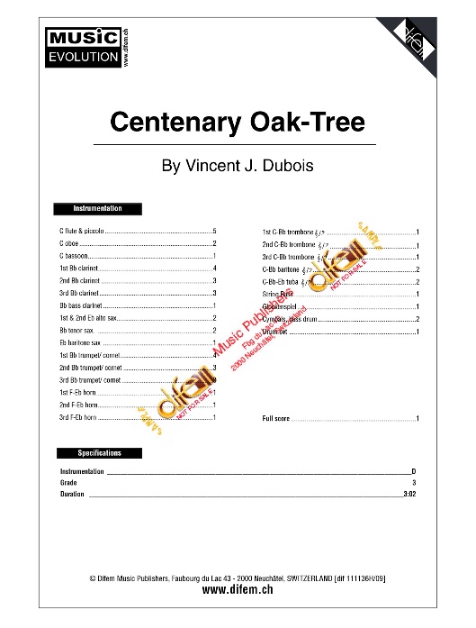 Centenary Oak-Tree - clicca qui