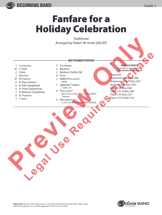 Fanfare for a Holiday Celebration - clicca qui