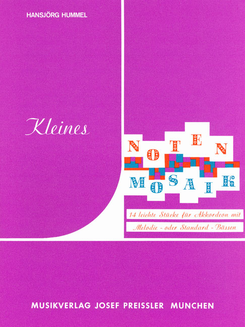 KLEINE NOTENMOSAIK - cliccare qui KLEINE NOTENMOSAIK - cliccare qui