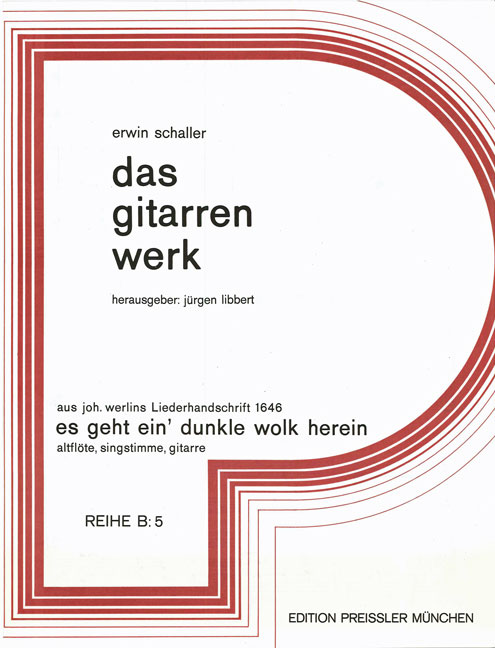 Es geht ein' dunkle Wolk herein - cliccare qui Es geht ein' dunkle Wolk herein - cliccare qui