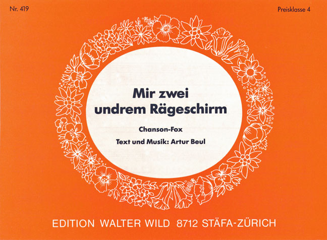 Mir zwei undrem Rägeschirm - cliccare qui Mir zwei undrem Rägeschirm - cliccare qui