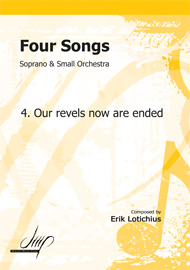 Our revels now are ended fm 'Four Songs' - cliccare qui Our revels now are ended fm 'Four Songs' - cliccare qui
