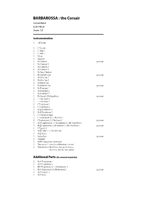 Barbarossa: The Corsair - clicca qui