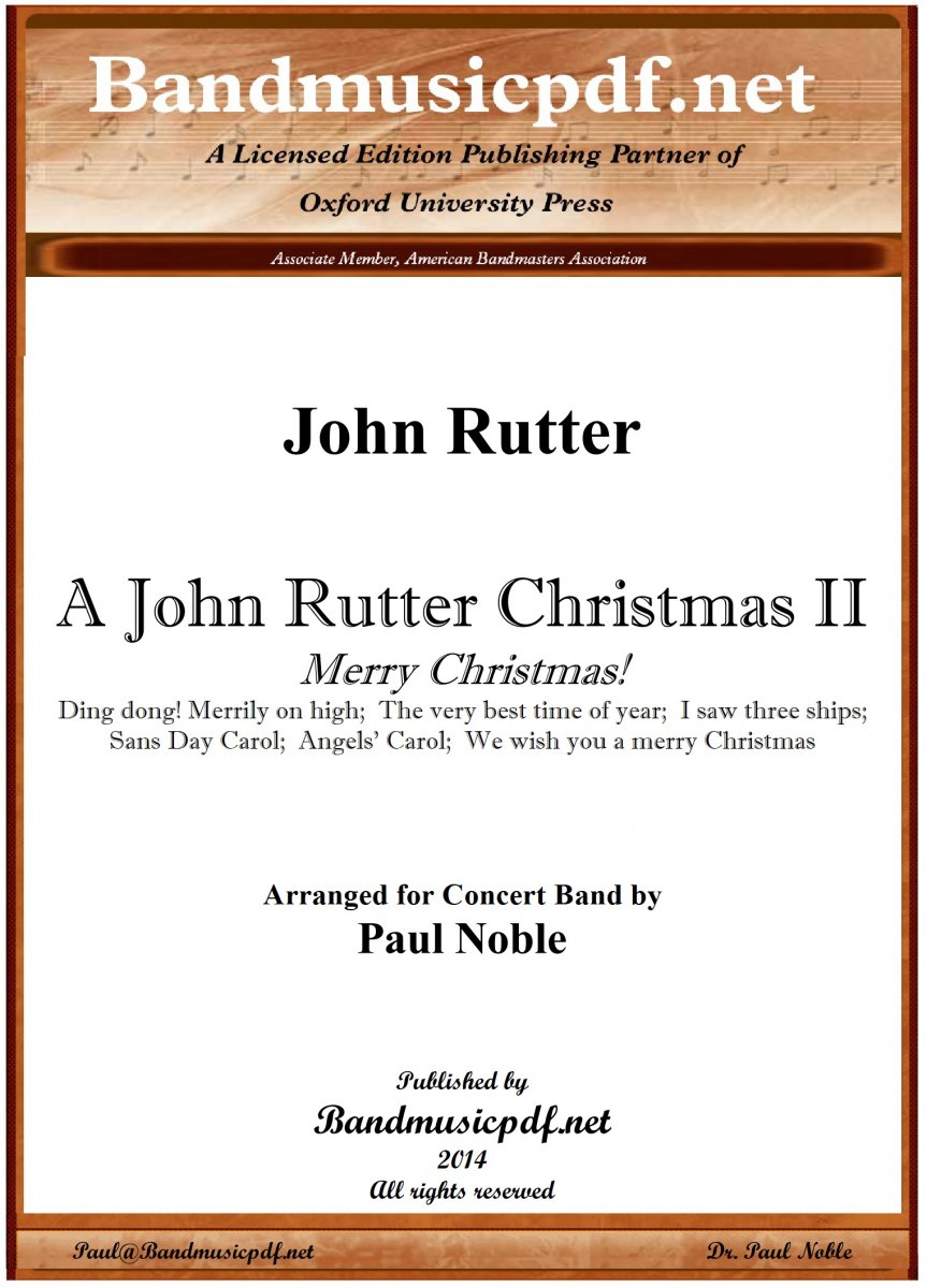 A John Rutter Christmas #2 - Merry Christmas - cliccare qui