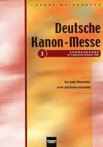 Deutsche Kanon-Messe (3stimmig) - clicca qui