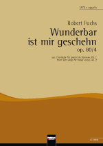 Wunderbar ist mir geschehn - cliccare qui