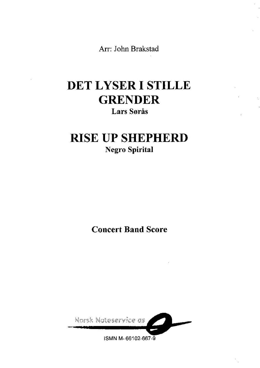 Det Lyser I Stille Grender / Rise up Shephard - cliccare qui Det Lyser I Stille Grender / Rise up Shephard - cliccare qui