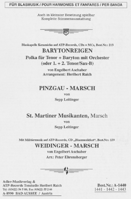 Barytonreigen - cliccare qui