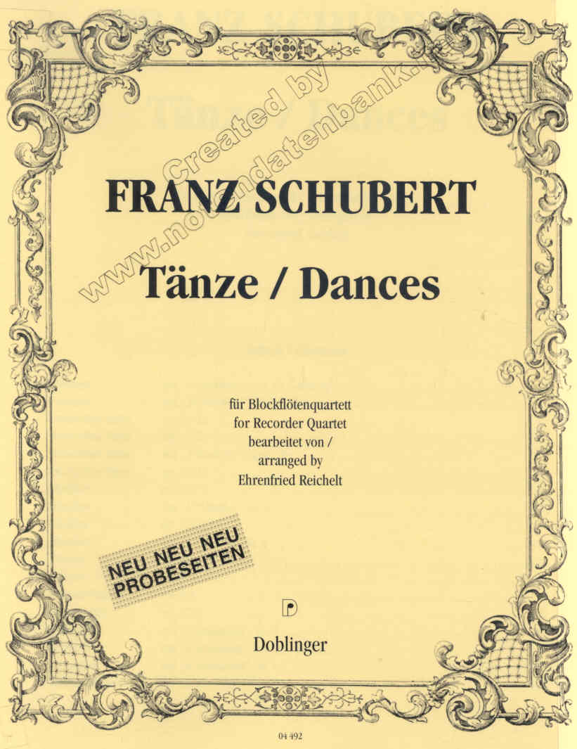 Tänze / Dances - cliccare qui Tänze / Dances - cliccare qui