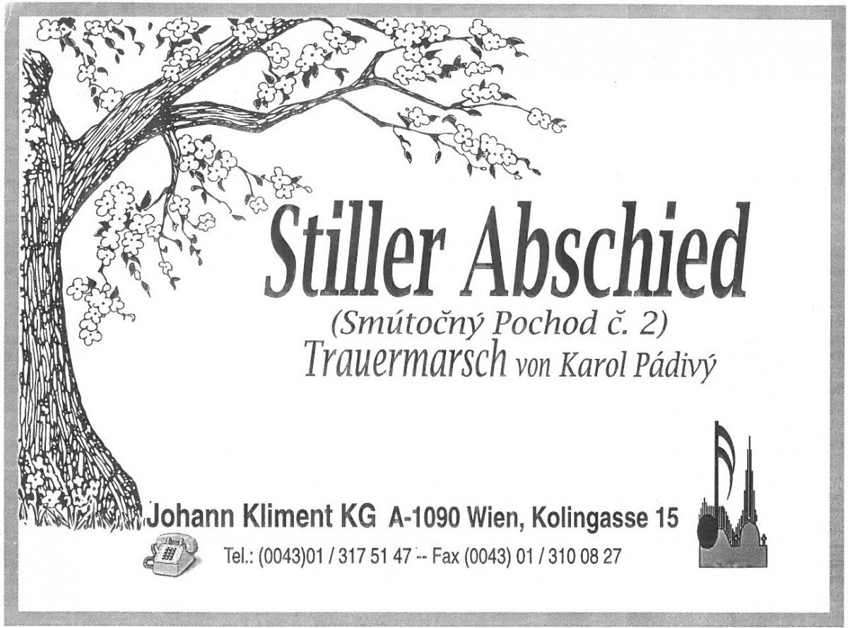 Stiller Abschied (Trauermarsch #2) - cliccare qui Stiller Abschied (Trauermarsch #2) - cliccare qui