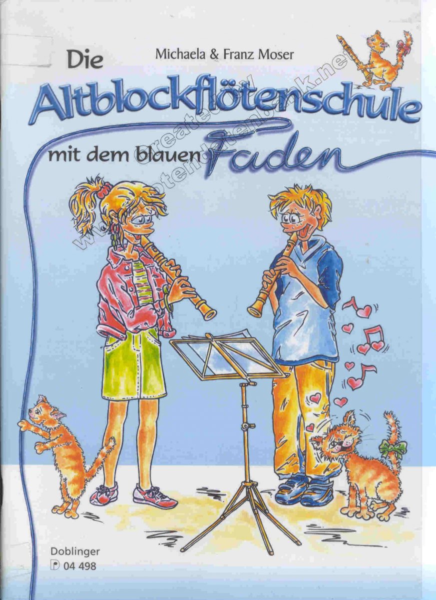 Altblockflötenschule mit dem blauen Faden, Die - cliccare qui Altblockflötenschule mit dem blauen Faden, Die - cliccare qui